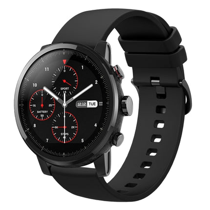 22mm Solid Color Soft Silicone Watch Band, For Amazfit Pace, For Amazfit Stratos