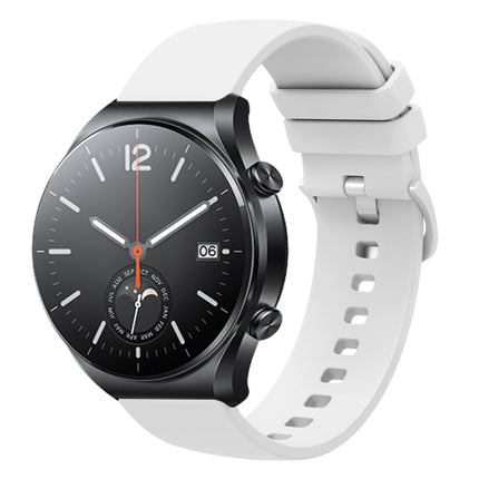 22mm Solid Color Soft Silicone Watch Band, For Xiaomi Watch S1, For Xiaomi Watch Color 2
