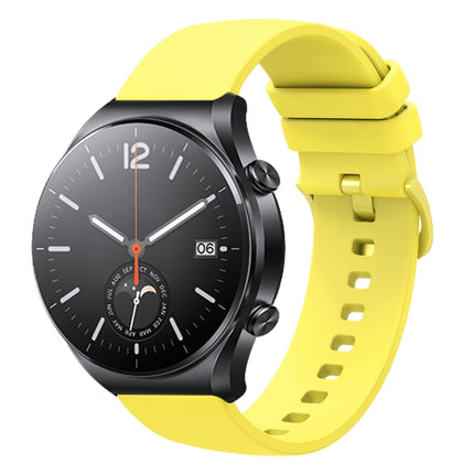22mm Solid Color Soft Silicone Watch Band, For Xiaomi Watch S1, For Xiaomi Watch Color 2