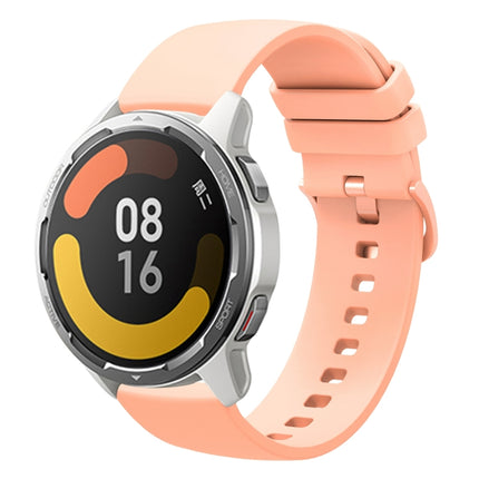 22mm Solid Color Soft Silicone Watch Band, For Xiaomi Watch S1, For Xiaomi Watch Color 2