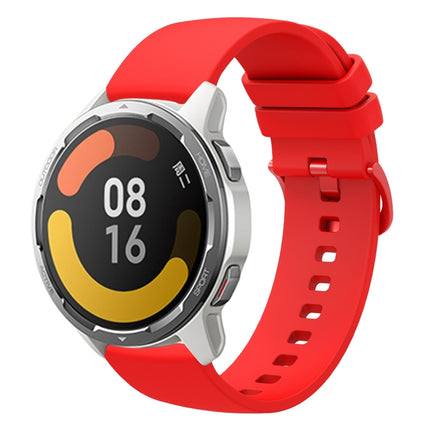 22mm Solid Color Soft Silicone Watch Band, For Xiaomi Watch S1, For Xiaomi Watch Color 2