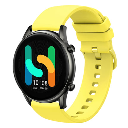 22mm Solid Color Soft Silicone Watch Band, For  Xiaomi Haylou RT2 LS10, For Xiaomi Haylou RS4 LS12