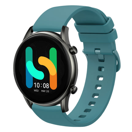 22mm Solid Color Soft Silicone Watch Band, For  Xiaomi Haylou RT2 LS10, For Xiaomi Haylou RS4 LS12
