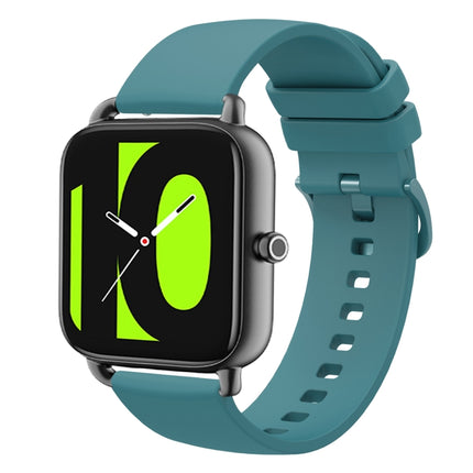22mm Solid Color Soft Silicone Watch Band, For  Xiaomi Haylou RT2 LS10, For Xiaomi Haylou RS4 LS12