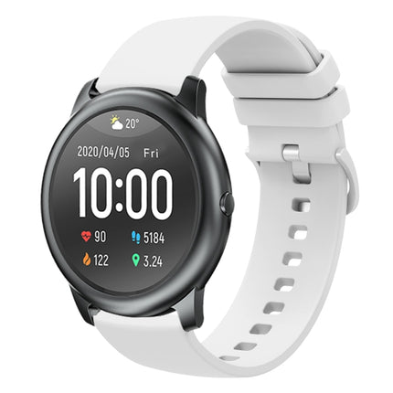 22mm Solid Color Soft Silicone Watch Band, For Xiaomi Haylou GST LS09B, For Xiaomi Haylou RT LS05S