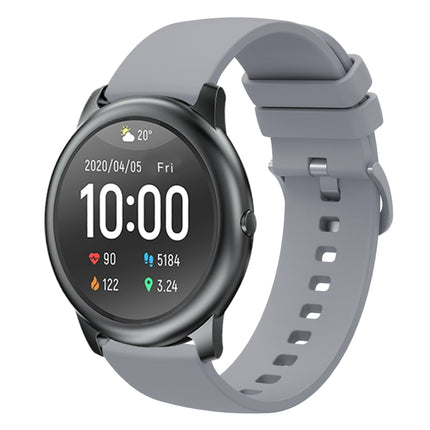 22mm Solid Color Soft Silicone Watch Band, For Xiaomi Haylou GST LS09B, For Xiaomi Haylou RT LS05S