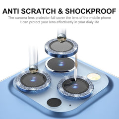 ENKAY Glitter Rear Lens Aluminium Alloy Tempered Glass Film For iPhone 14 Pro / 14 Pro Max, For iPhone 14 Pro / 14 Pro Max