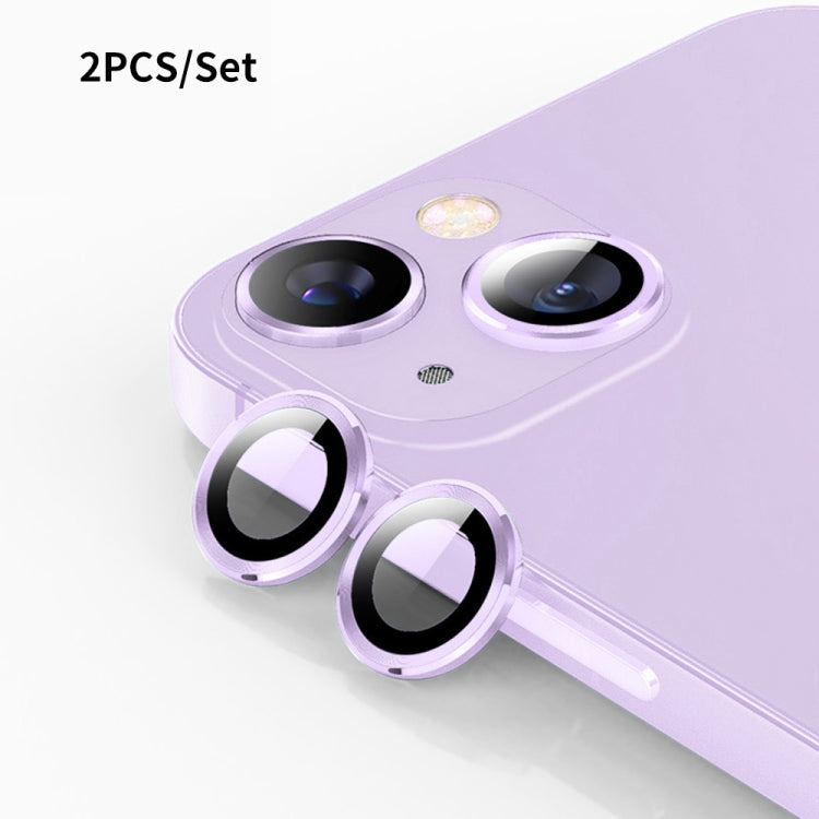 ENKAY 9H Rear Lens Aluminium Alloy Tempered Glass Film For iPhone 14 / 14 Max, For iPhone 14 / 14 Plus