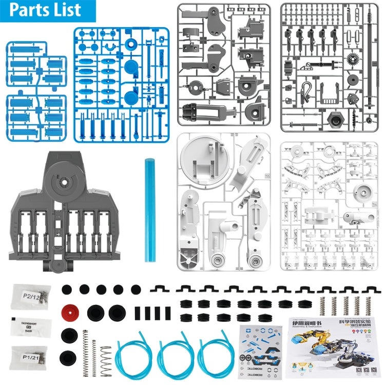 MoFun 101 Hydraulic Robot Arm 3 in 1 Science and Education Assembled Toys, 101, 102