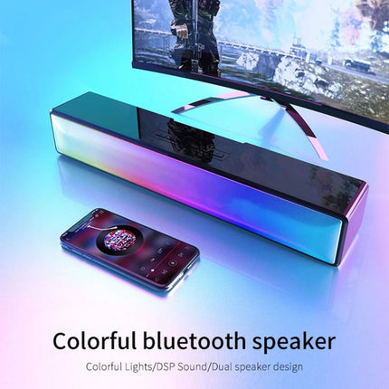 AEC BT601 RGB Light HiFi Soundbar Bluetooth Speaker Home Theater, BT601