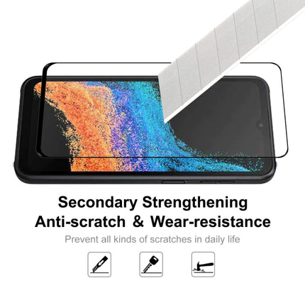 For Samsung Galaxy Xcover6 Pro ENKAY Full Glue 0.26mm 9H 2.5D Tempered Glass Full Film, 1 PCS, 2 PCS, 5 PCS, 10 PCS