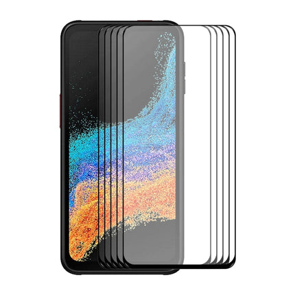 For Samsung Galaxy Xcover6 Pro ENKAY Full Glue 0.26mm 9H 2.5D Tempered Glass Full Film, 1 PCS, 2 PCS, 5 PCS, 10 PCS