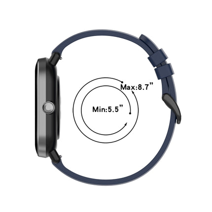 20mm Solid Color Soft Silicone Watch Band, For Samsung Galaxy Watch 5 44mm, For Samsung Galaxy Watch 5 40mm