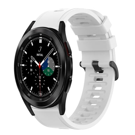 20mm Solid Color Soft Silicone Watch Band, For Samsung Galaxy Watch 4 40mm, For Samsung  Galaxy Watch 4 Classic 42mm