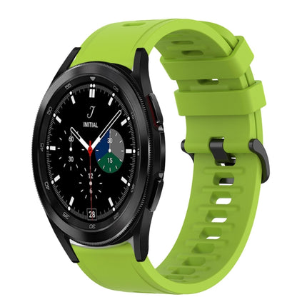 20mm Solid Color Soft Silicone Watch Band, For Samsung  Galaxy Watch 4 Classic 46mm, For Samsung Galaxy Watch Active 2 40mm