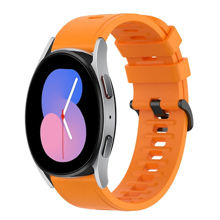 20mm Solid Color Soft Silicone Watch Band, For Samsung Galaxy Watch Active 2 44mm, For Samsung Galaxy Watch 42mm