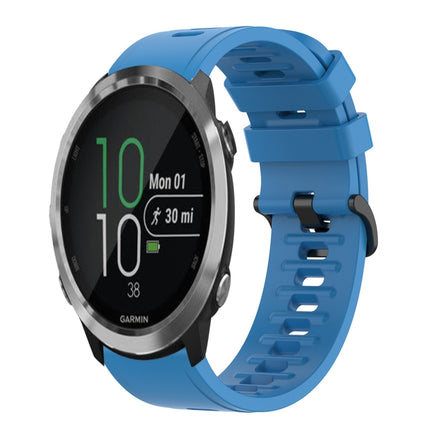 20mm Solid Color Soft Silicone Watch Band, For Garmin Garminmove Style, For Garmin Forerunner 645 Music