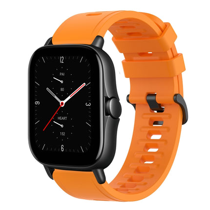 20mm Solid Color Soft Silicone Watch Band, For Amazfit GTS 3, For Amazfit GTS 2E