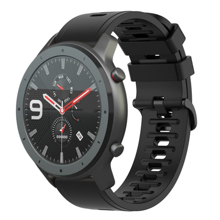20mm Solid Color Soft Silicone Watch Band, For Amazfit GTS, For Amazfit GTR 42mm