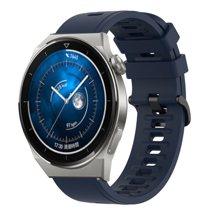 20mm Solid Color Soft Silicone Watch Band, For Huawei Watch GT3 Pro 43mm, For Huawei Watch GT3 42mm