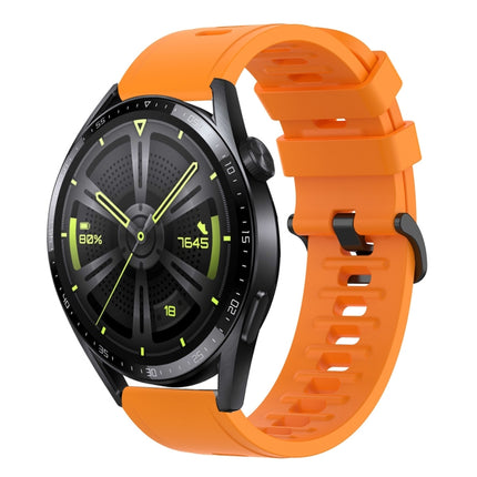 20mm Solid Color Soft Silicone Watch Band, For Huawei Watch GT3 Pro 43mm, For Huawei Watch GT3 42mm