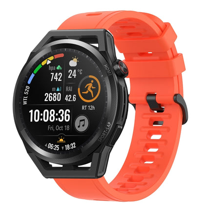 22MM Solid Color Soft Silicone Watch Band, For Huawei Watch GT Runner, For Huawei Watch 3
