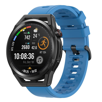 22MM Solid Color Soft Silicone Watch Band, For Huawei Watch GT Runner, For Huawei Watch 3