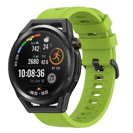 22MM Solid Color Soft Silicone Watch Band, For Huawei Watch GT Runner, For Huawei Watch 3