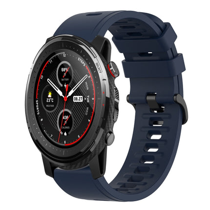 22mm Solid Color Soft Silicone Watch Band, For Amazfit 3, For Amazfit GTR 47mm