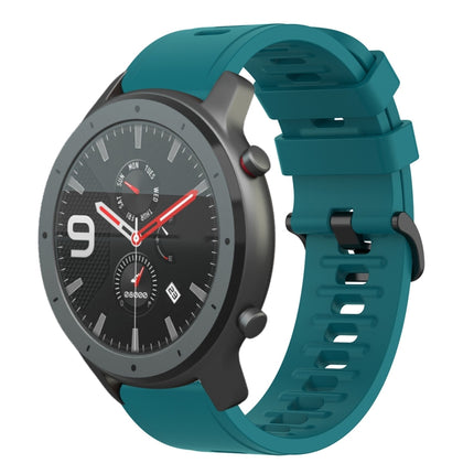 22mm Solid Color Soft Silicone Watch Band, For Amazfit 3, For Amazfit GTR 47mm