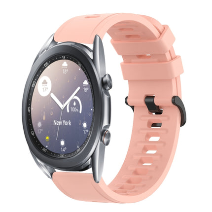 22mm Solid Color Soft Silicone Watch Band, For Samsung Galaxy Watch3 45mm, For Samsung Galaxy Watch 46mm