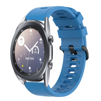 22mm Solid Color Soft Silicone Watch Band, For Samsung Galaxy Watch3 45mm, For Samsung Galaxy Watch 46mm