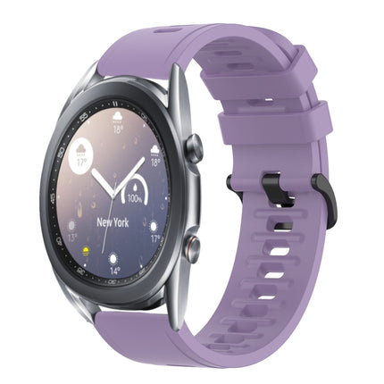 22mm Solid Color Soft Silicone Watch Band, For Samsung Galaxy Watch3 45mm, For Samsung Galaxy Watch 46mm