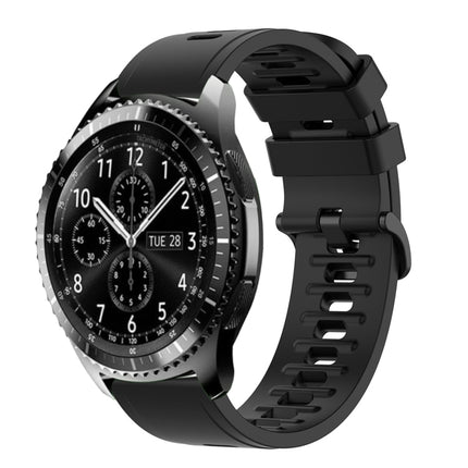 22mm Solid Color Soft Silicone Watch Band, For Samsung Gear S3 Classic, For Samsung Gear S3 Frontier