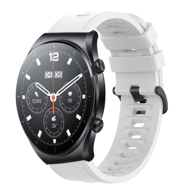 22mm Solid Color Soft Silicone Watch Band, For Xiaomi MI Watch S1, For Xiaomi MI Watch Color 2