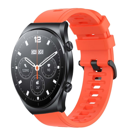 22mm Solid Color Soft Silicone Watch Band, For Xiaomi MI Watch S1, For Xiaomi MI Watch Color 2