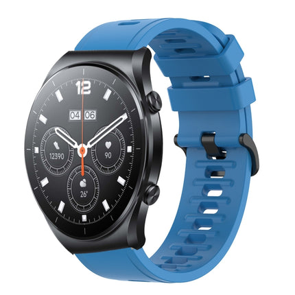 22mm Solid Color Soft Silicone Watch Band, For Xiaomi MI Watch S1, For Xiaomi MI Watch Color 2