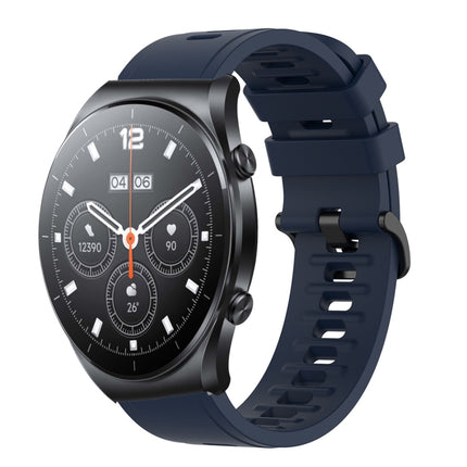 22mm Solid Color Soft Silicone Watch Band, For Xiaomi MI Watch S1, For Xiaomi MI Watch Color 2
