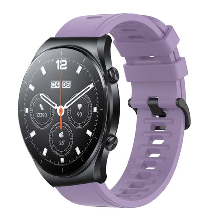 22mm Solid Color Soft Silicone Watch Band, For Xiaomi MI Watch S1, For Xiaomi MI Watch Color 2