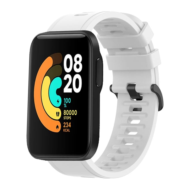 22mm Solid Color Soft Silicone Watch Band, For Xiaomi MI Watch Sport, For Xiaomi MI Watch Color