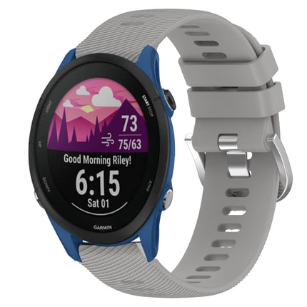 18mm Solid Color Silicone Watch Band, For Garmin Forerunner 255S, For Garmin Venu 2S