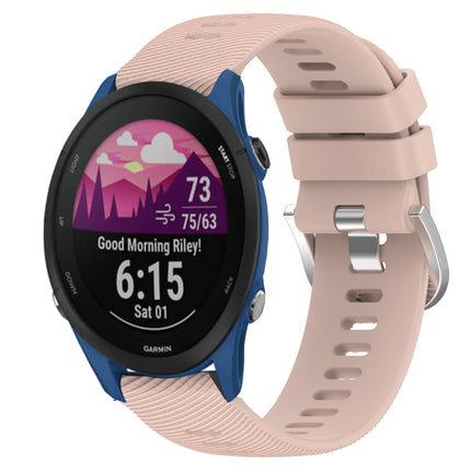 18mm Solid Color Silicone Watch Band, For Garmin Forerunner 255S, For Garmin Venu 2S