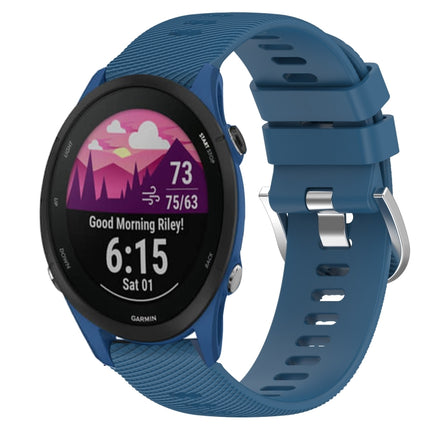 18mm Solid Color Silicone Watch Band, For Garmin Forerunner 255S, For Garmin Venu 2S