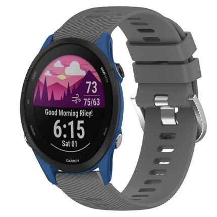 18mm Solid Color Silicone Watch Band, For Garmin Forerunner 255S, For Garmin Venu 2S