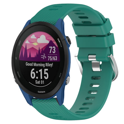 18mm Solid Color Silicone Watch Band, For Garmin Forerunner 255S, For Garmin Venu 2S