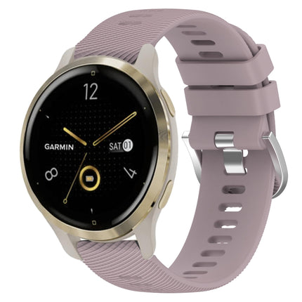 18mm Solid Color Silicone Watch Band, For Garmin Forerunner 255S, For Garmin Venu 2S