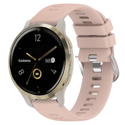18mm Solid Color Silicone Watch Band, For Garmin Forerunner 255S, For Garmin Venu 2S