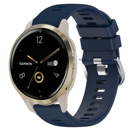 18mm Solid Color Silicone Watch Band, For Garmin Forerunner 255S, For Garmin Venu 2S