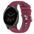 For Garmin Vivoactive 4S / Wine Red