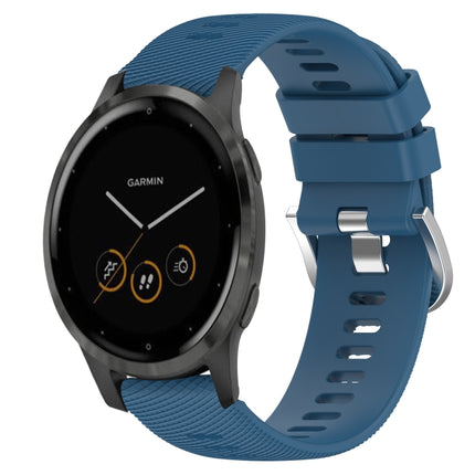 18mm Solid Color Silicone Watch Band, For Garmin Vivomove 3S, For Garmin Vivoactive 4S